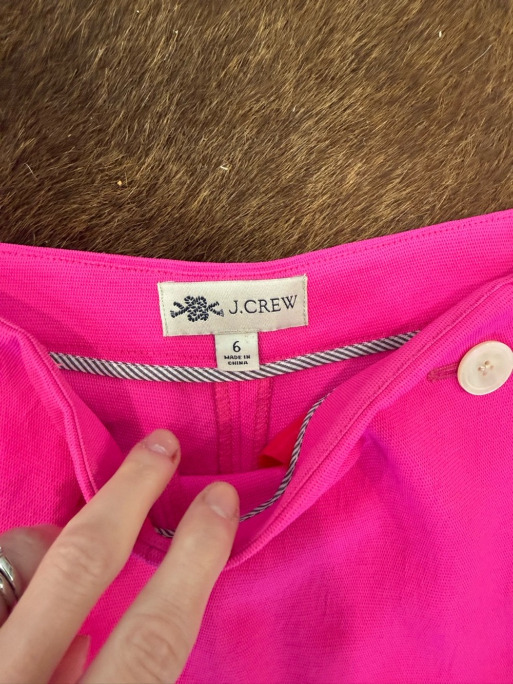 J. Crew Women’s Hot Pink Wide-Leg Pants - Picture 2 of 4